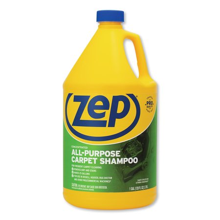 ZEP Carpet Extractor Shampoo, Unscented, 1 gal, PK4 ZUCEC128